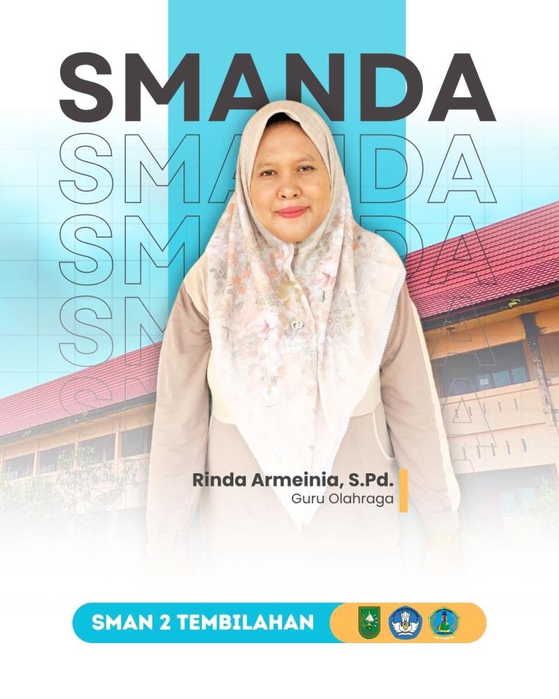 Foto Rinda Armeinia, S.Pd. - Guru Olahraga SMAN 2 Tembilahan