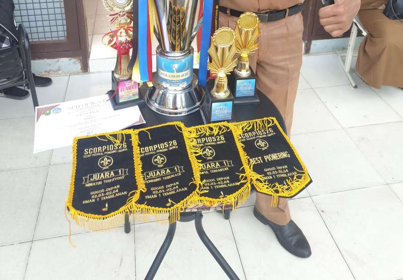 Pramuka SMAN 2 Tembilahan Raih Juara Umum SCORPIOS 2026 dan Bawa Pulang Piala Bergilir